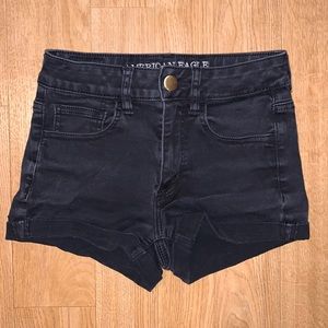american eagle - denim shorts